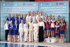 Спортсмены города на Неве - сильнейшие на первенстве России по синхронному плаванию