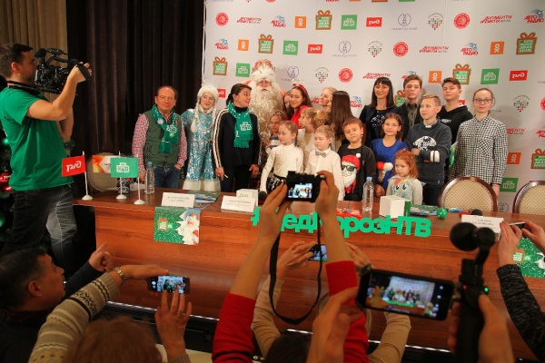 Пресс-конференция, посвященная приезду Деда Мороза из Великого Устюга в Санкт‑Петербург