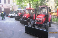 В центре проверили готовность техники к осенне-зимнему периоду