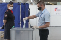 На избирательных участках Московского района началось досрочное голосование