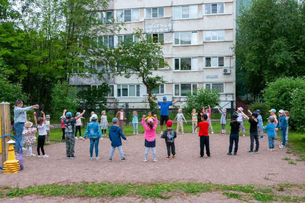 Спортивные забавы для дошколят