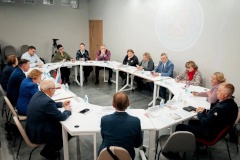 Библиотечно-культурный центр «НОТА» в Красногвардейском районе стал площадкой для общегородского диалога