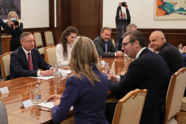 Встреча с Президентом Сербии Александром Вучичем