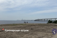 На Канонерском острове прошел очередной рейд по пресечению разведения костров и использования мангалов
