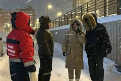 Заместитель главы администрации Елена Осипова проинспектировала качество уборки в квартале на Парнасе