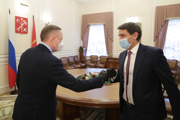 Встреча с исполняющим обязанности генерального директора ПАО «Россети» Андреем Рюминым