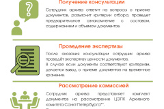 Организован прием документов личного происхождения периода Великой Отечественной войны и блокады Ленинграда