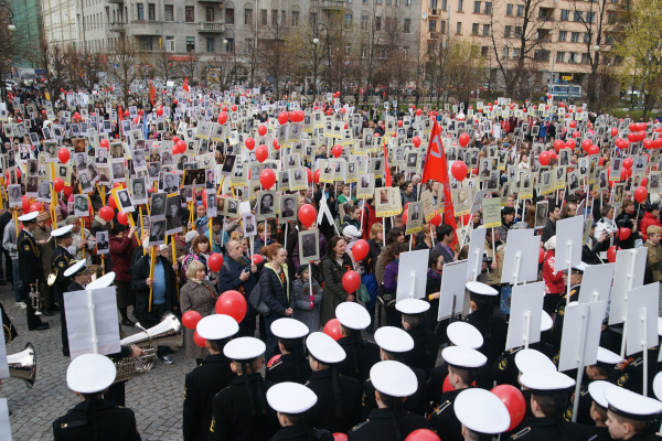 День Победы в Петроградском районе отпраздновали с размахом