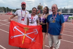 Петербургские спортсмены достойно выступили на чемпионате России по лёгкой атлетике