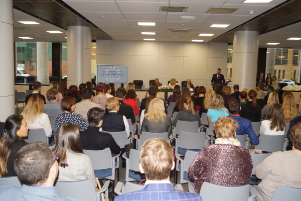 Церемония награждения победителей конкурса студенческих исследовательских работ проблематике формирования толерантной среды в Санкт‑Петербурге