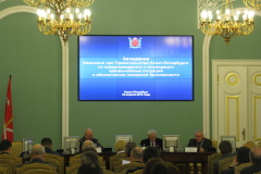 Заседание Комиссии при Правительстве Санкт‑Петербурга  по предупреждению и ликвидации чрезвычайных ситуаций и обеспечению пожарной безопасности