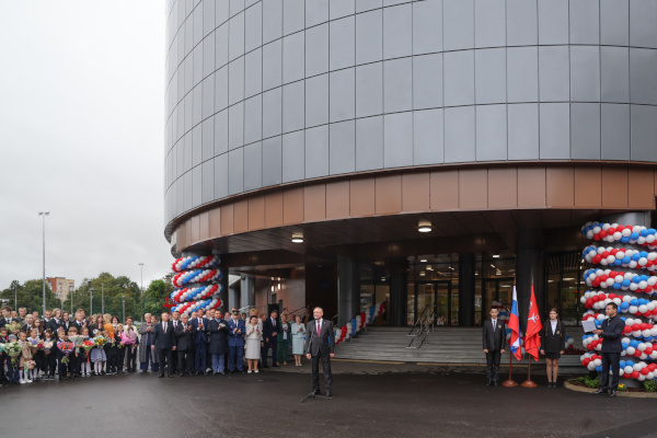 Открытие нового здания школы №324 Курортного района в Сестрорецке