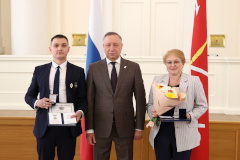 Авторскому коллективу из Кировского района вручили премию Правительства Санкт‑Петербурга за выдающиеся достижения в области высшего образования и среднего профессионального образования