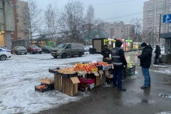 Более 500 единиц незаконно реализуемой продукции изъято в результате рейдов по борьбе с незаконной уличной торговлей