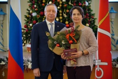 Лучших спортсменов и тренеров Санкт‑Петербурга наградили в Смольном