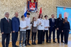 В администрации Курортного района состоялась церемония вручения паспортов юным гражданам нашей страны