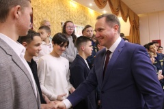 В администрации Курортного района состоялась торжественная церемония приема в Юнармию