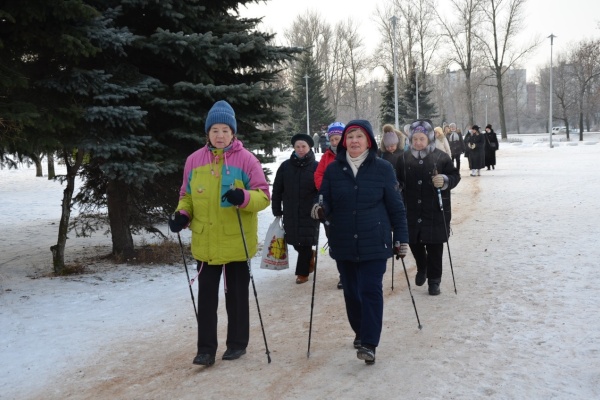 Акция «900 шагов памяти» прошла в Пулковском Парке