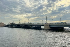 На Благовещенском мосту завершились ремонтные работы