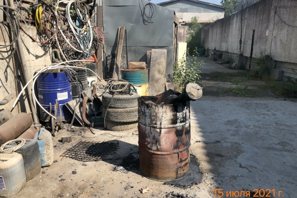 Штраф за сжигание отходов