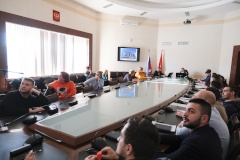 В администрации Фрунзенского района Санкт‑Петербурга прошло заседание штаба по благоустройству