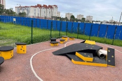 Администрация Московского района контролирует ход работ по благоустройству территории