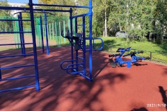 6 спортивных площадок отремонтированы в Кировском районе Петербурга благодаря нацпроекту