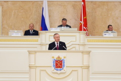 Отчет Губернатора Санкт‑Петербурга перед Законодательным Собранием за 2025 год