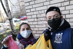 Волонтерский штаб Кировского района трудится целыми днями