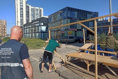 В семи районах города проведены работы по пресечению работы незаконных торговых точек