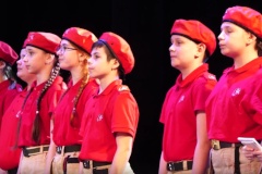 63 ученика школ Красногвардейского района вступили в ряды «Юнармии»