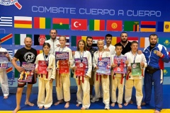 Спортсмены Петербурга – победители и призёры чемпионата и первенства мира по рукопашному бою