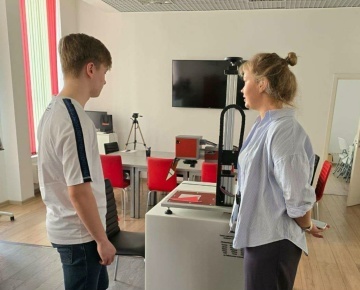 Ученик Академической гимназии № 56 имени М. Б. Пильдес получил патент на собственное изобретение