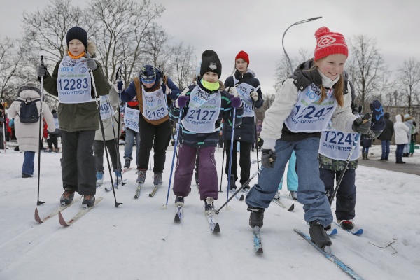 "Московская лыжня" прошла в парке Авиаторов в последние зимние выходные