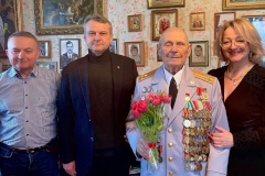 Кировский район поздравляет Слепова Владимира Яковлевича с 99-летием