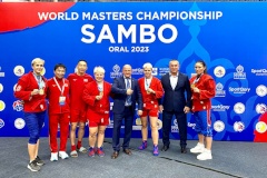 Петербуржцы – на пьедестале почёта чемпионата мира по самбо среди мастеров