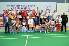 Воспитанницы СШОР «Комета» – призёры чемпионата России по бадминтону