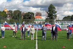 Центральный район принял знамя ГТО