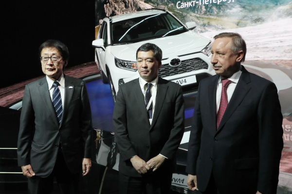 В Петербурге запущено производство автомобиля Toyota RAV 4 пятого поколения