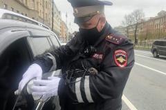 В районе прошел рейд – штрафовали любителей тонировки