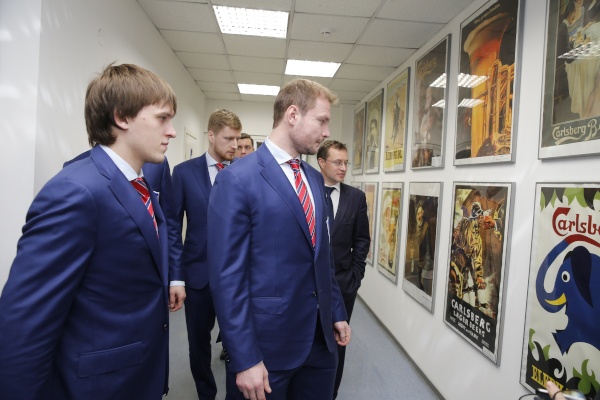 ХК СКА и "Балтика"