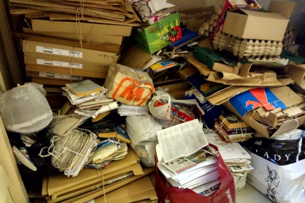 Сотрудники детского сада №36 провели централизованный сбор макулатуры