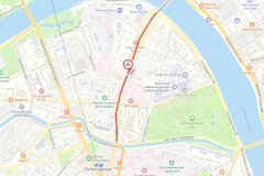 Ограничения и закрытия движения транспорта в связи с дорожными работами