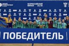 Фрунзенские футболистки стали победителями всероссийских соревнований по футзалу