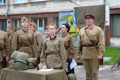 В Кировском районе отметили годовщину создания 1-й дивизии народного ополчения