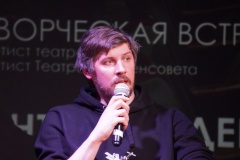 В Кировском районе состоялась творческая встреча с Антоном Падериным, артистом театра и кино, артистом Театра им. Ленсовета