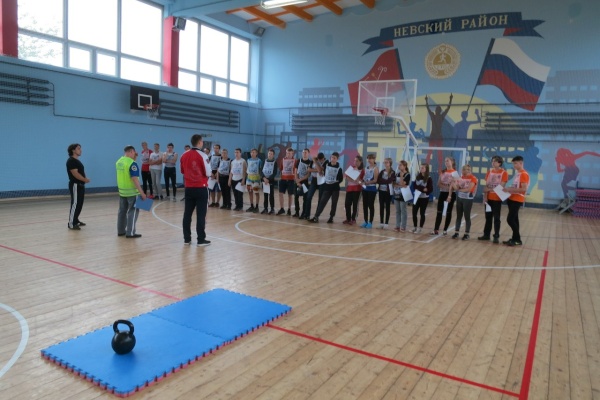 В Центре физической культуры, спорта и здоровья Невского района состоялись соревнования «Готов к труду и обороне»