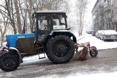 Уборка Фрунзенского района продолжается