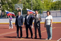 В Московском районе прошла презентация новой «умной» многофункциональной спортивной площадки по адресу улица Пилотов, дом 20