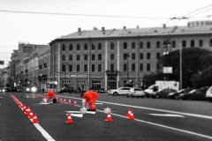 В Центральном районе Санкт‑Петербурга начнутся работы по нанесению дорожной разметки в рамках реализации проекта единого парковочного пространства